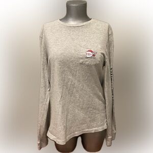 Vineyard Vines Gray Long Sleeve Tee